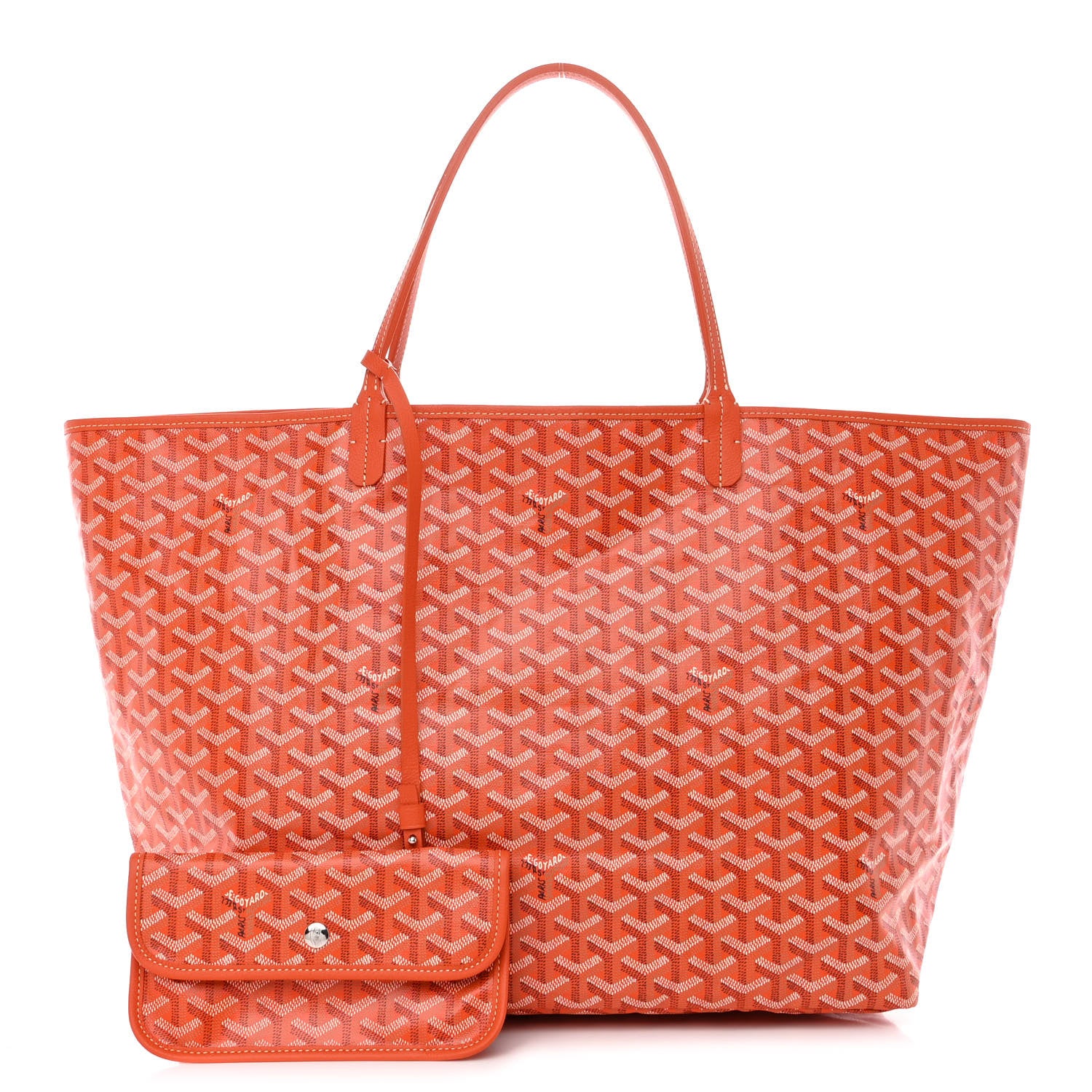 Goyard Goyardine Saint Louis GM Orange 1 of 12