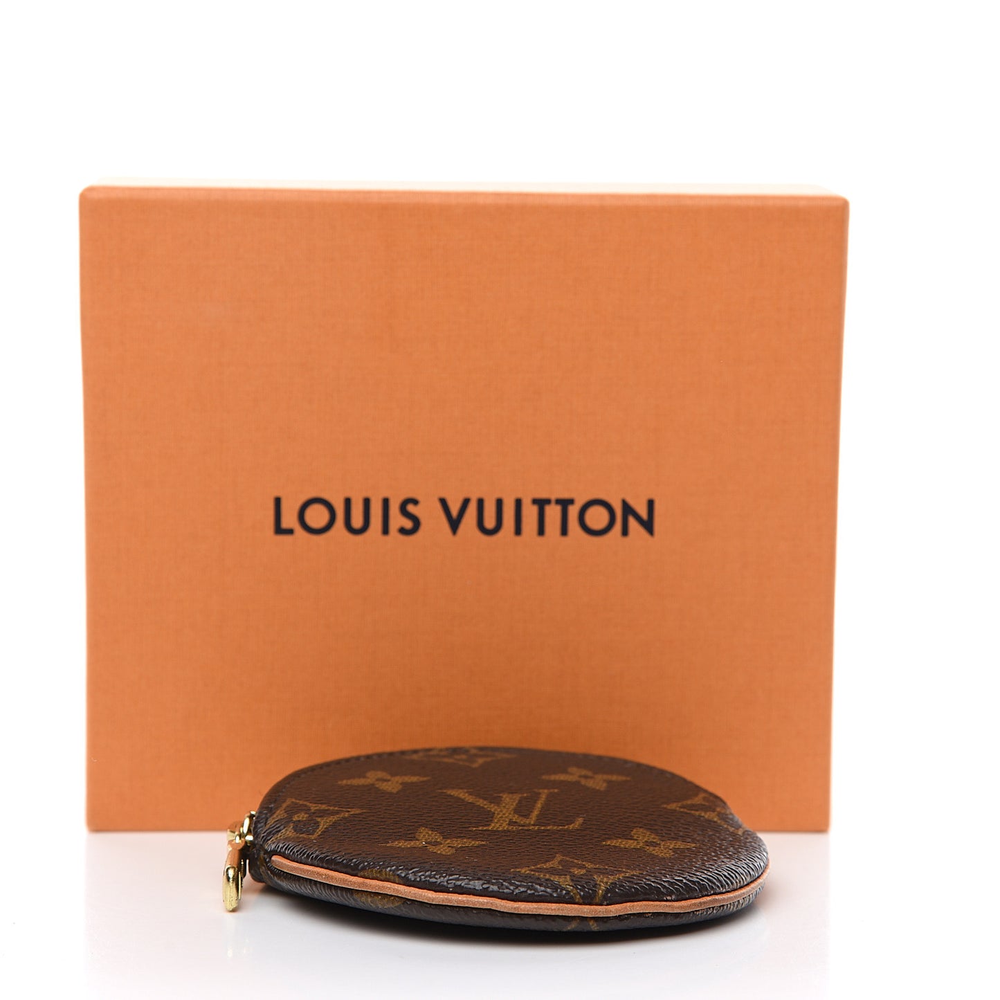 Monogram Round Coin Purse
