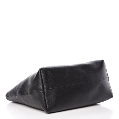 Prada Vitello Daino Zip Shopping Tote Black 4 of 11