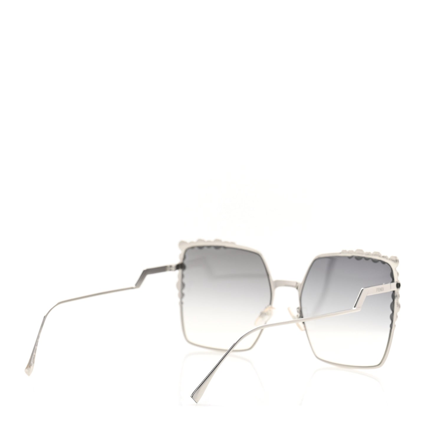 Metal Dots Square Sunglasses FF 0259/S Palladium
