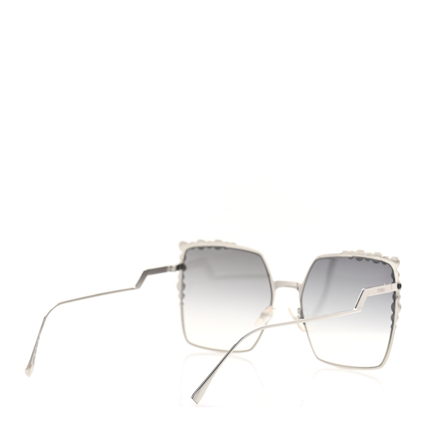 Fendi Metal Dots Square Sunglasses FF 0259/S Palladium 4 of 8