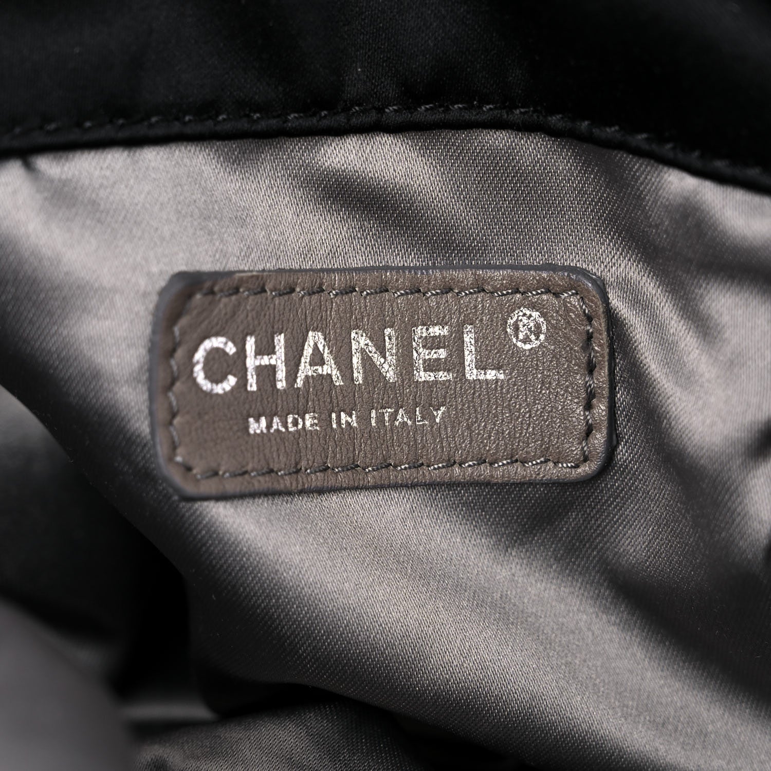 Chanel Satin Melrose Hobo Black 6 of 10