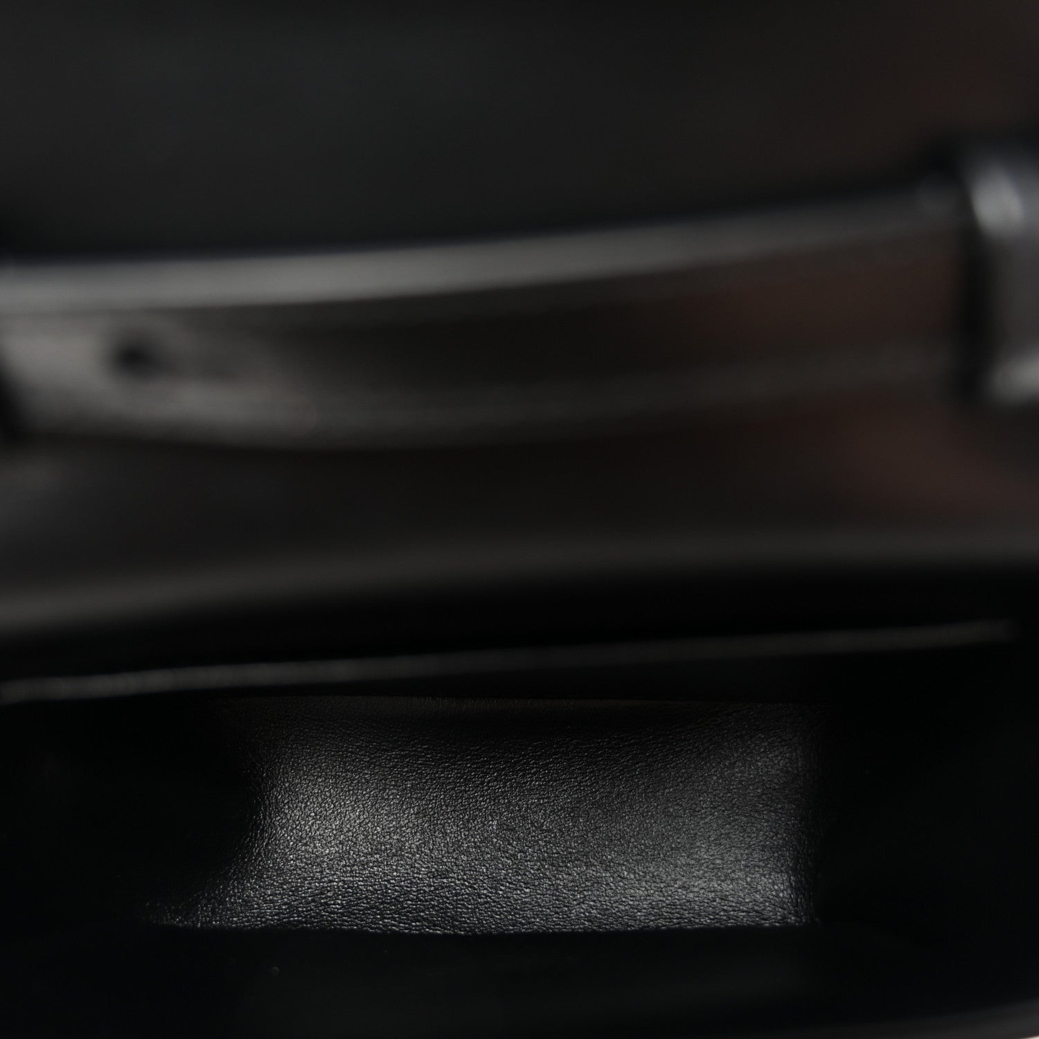 Celine Shiny Calfskin Mini Triomphe Black 5 of 9
