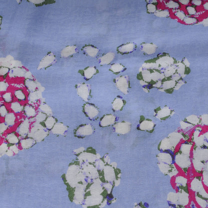 Chanel Cashmere Silk Camellia Scarf Shawl 9 of 9