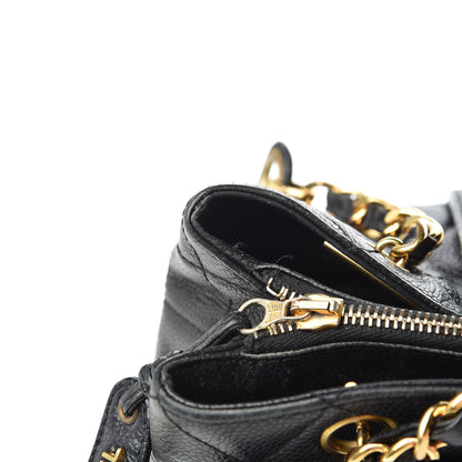 Chanel Caviar Quilted Flap Shoulder Bag Black 20 of 27