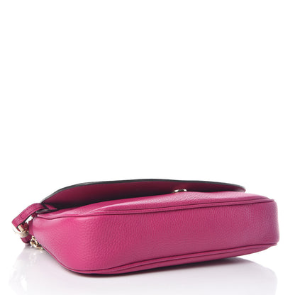Gucci Cellarius Calfskin Medium Soho Flap Crossbody Bright Bouganville 4 of 9