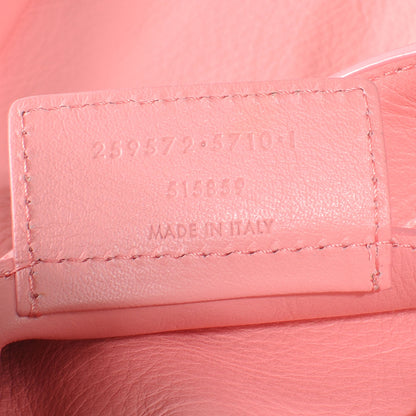 Balenciaga Veau Souple Papier Ledger Zip Around Rose Flamingo 7 of 7