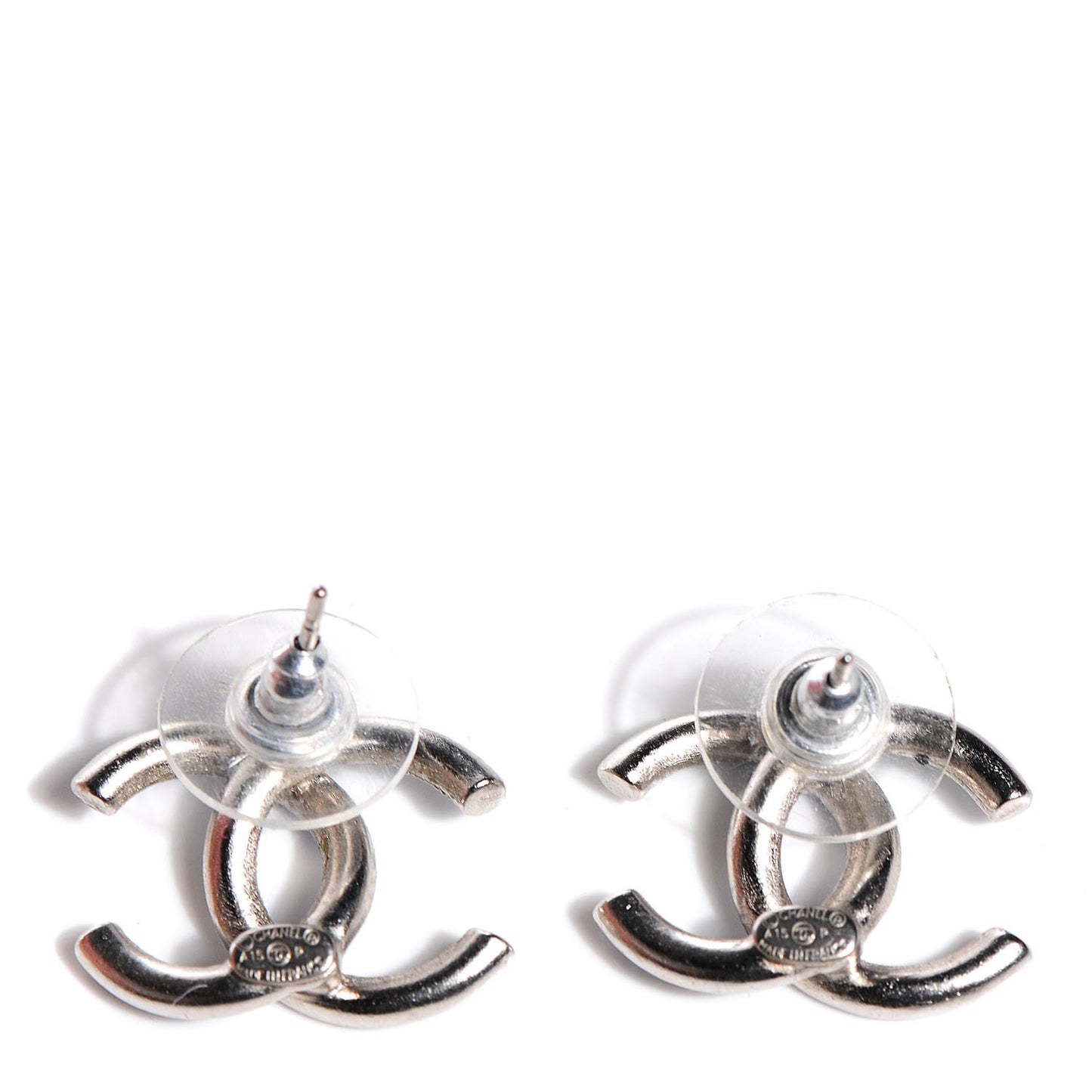 Baguette Crystal CC Earrings Blue