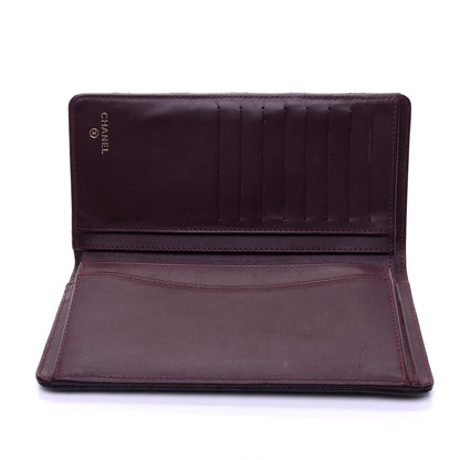 Chanel Caviar Quilted Yen Wallet Black 5 of 9
