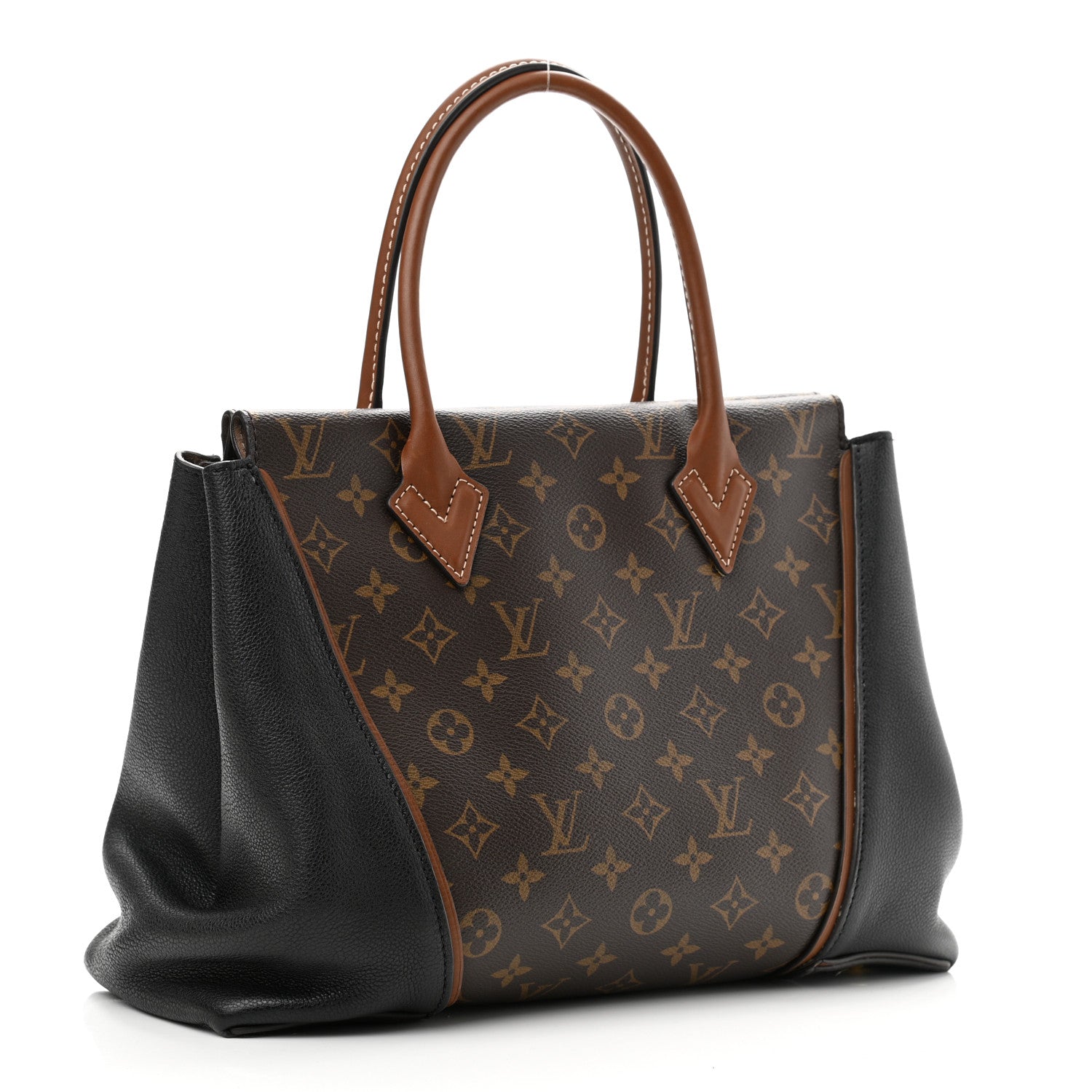 Louis Vuitton Monogram Tote W PM Black 3 of 11