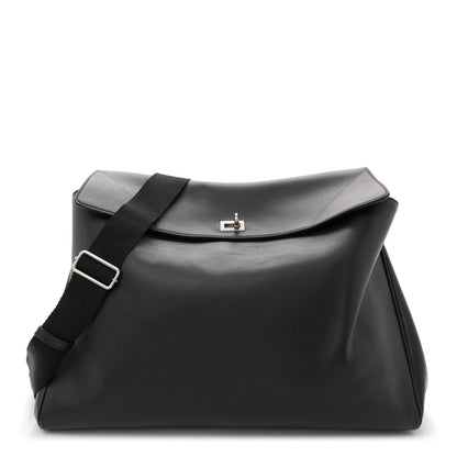 Balenciaga Smooth Calfskin Rodeo Mens Messenger Bag Black 1 of 11