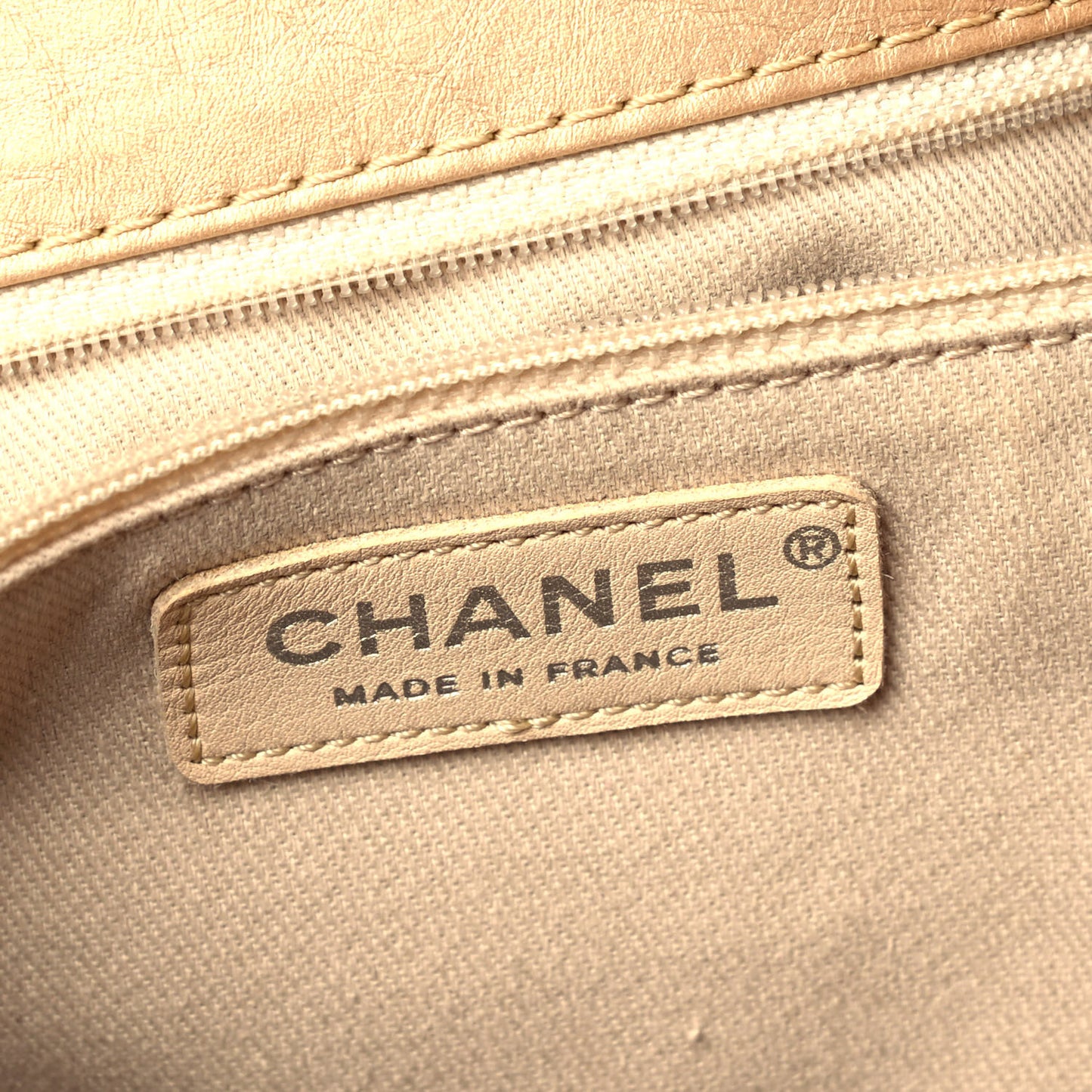 Metallic Aged Calfskin Small Shopping In Moscow Tote Gold