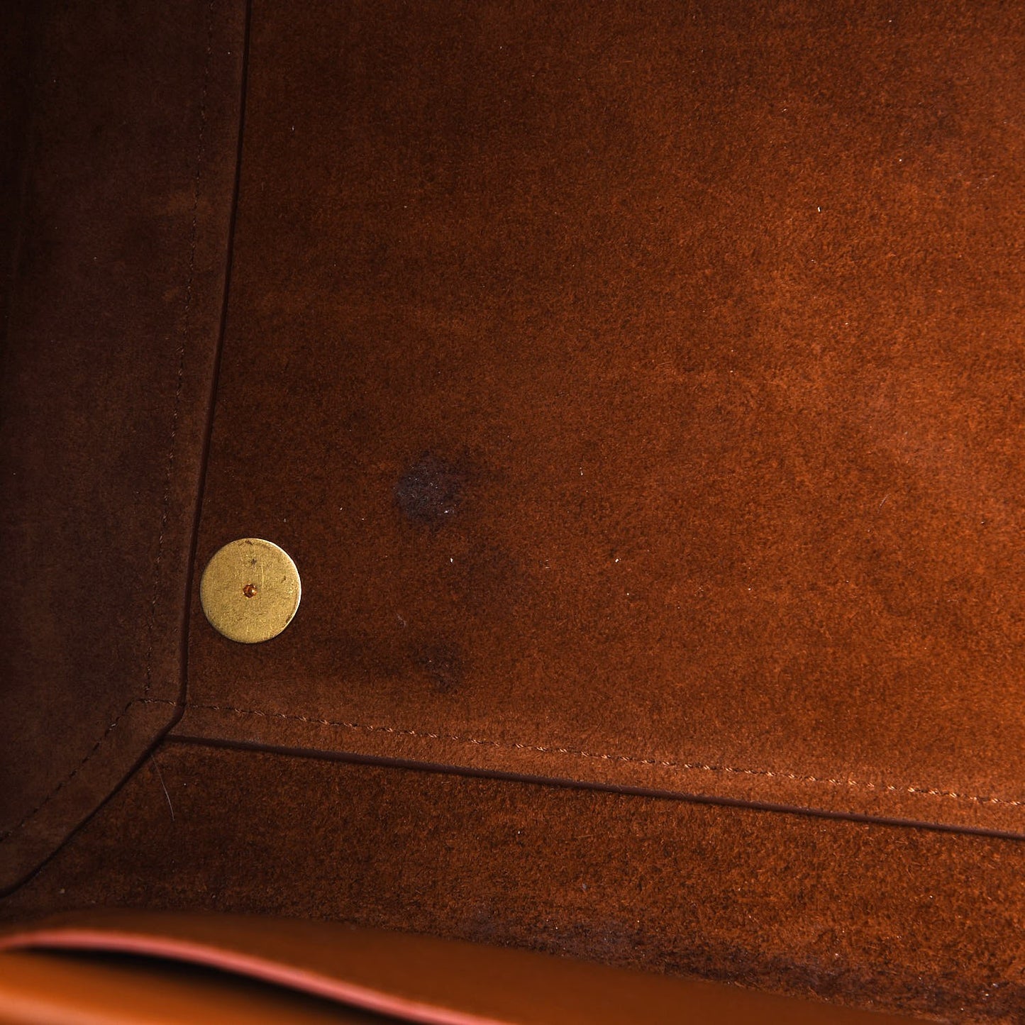 Smooth Calfskin Large Bi-Color Belt Bag Light Copper
