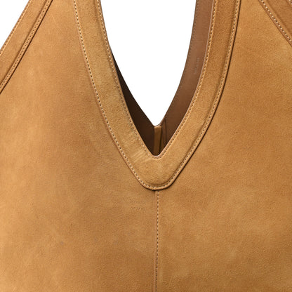 Mansur Gavriel Suede Soft M Hobo Caramel 8 of 12