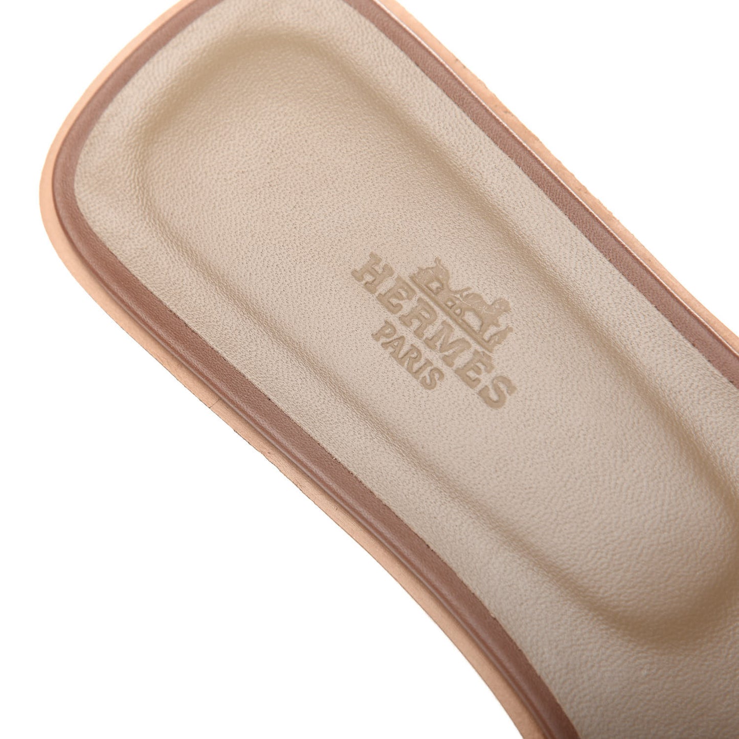 Box Calfskin Oran Sandals 41 Gold
