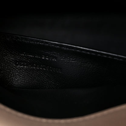 Saint Laurent Grain de Poudre Medium Classic Monogram Cassandra Top Handle Dark Beige 7 of 12