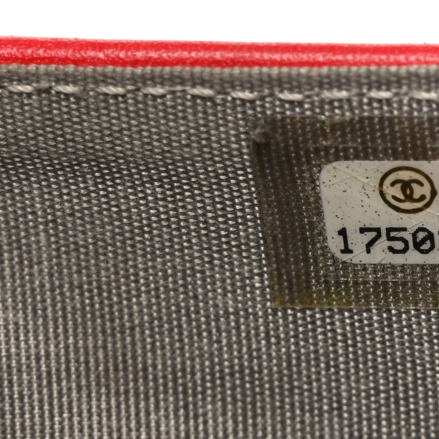 Chanel Caviar Timeless CC Zipped Pocket Wallet Red 8 of 8