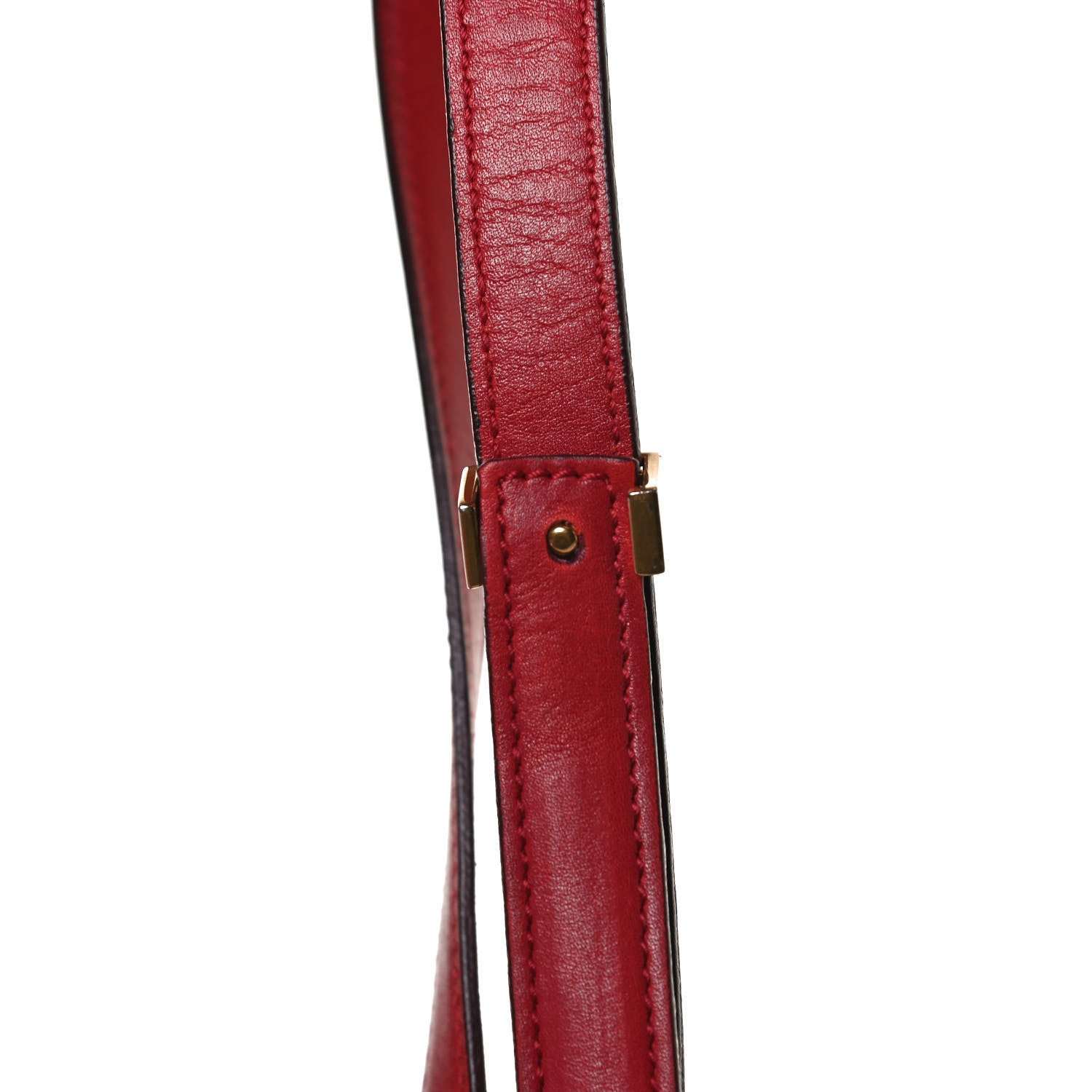 Celine Box Calfskin Medium Classic Box Flap Bag Red 13 of 17