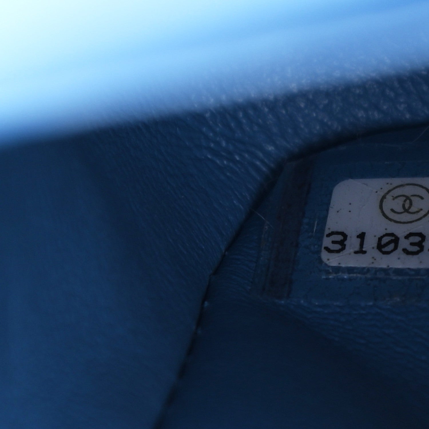 Chanel Caviar Quilted Small Double Flap Blue 8 of 10