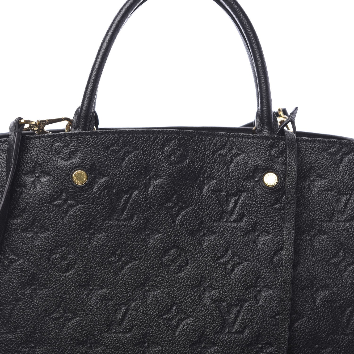 Louis Vuitton Empreinte Montaigne GM Black 7 of 9