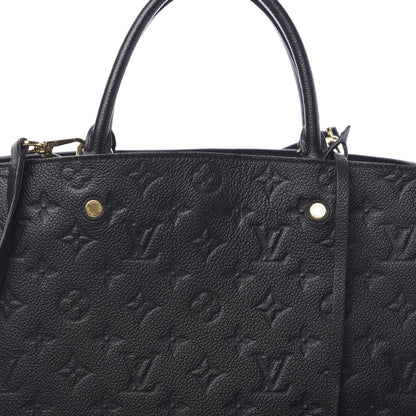 Louis Vuitton Empreinte Montaigne GM Black 7 of 9