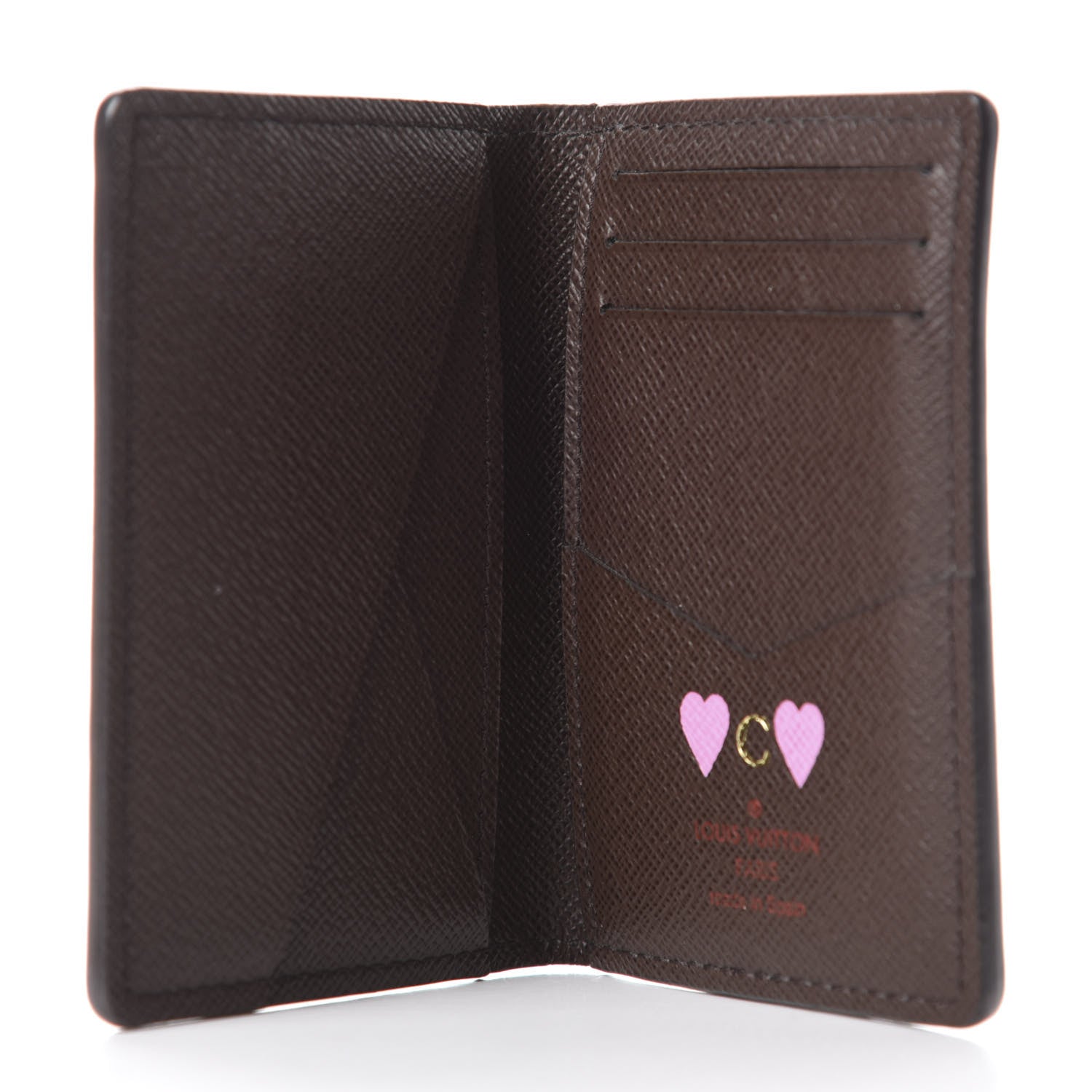 Louis Vuitton Damier Ebene Pocket Organizer NM 5 of 10