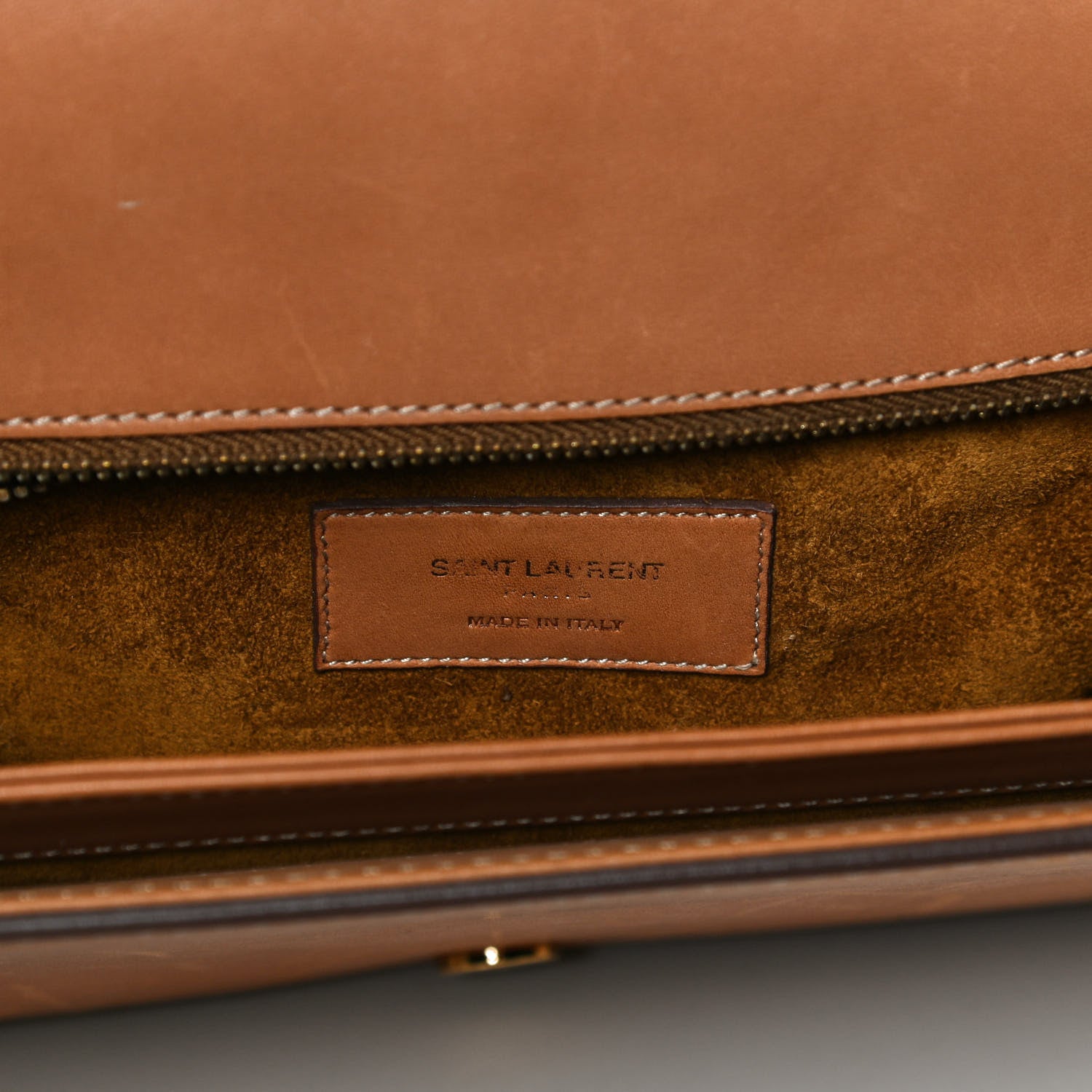 Saint Laurent Calfskin Medium Classic Monogram Universite Bag 6 of 18