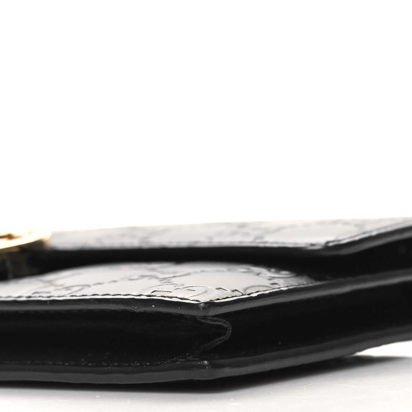Guccissima Icon Chain Wallet Black