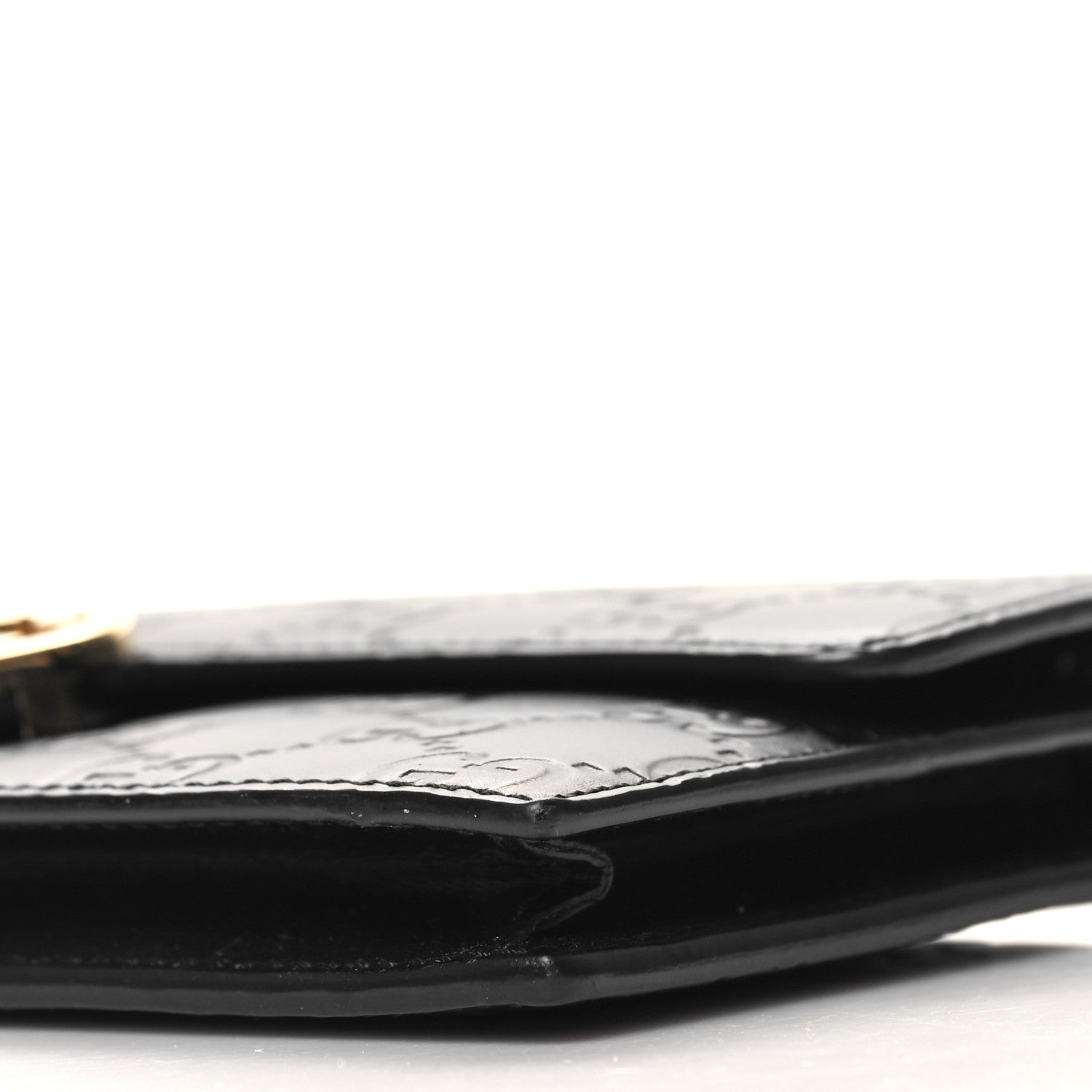 Gucci Guccissima Icon Chain Wallet Black 10 of 11