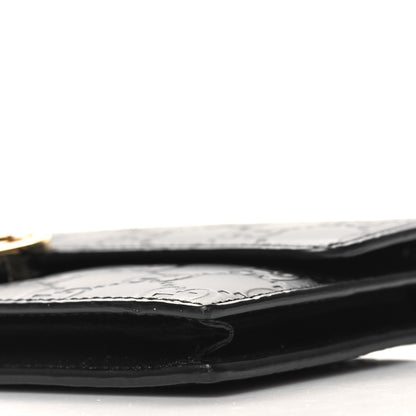 Gucci Guccissima Icon Chain Wallet Black 10 of 11