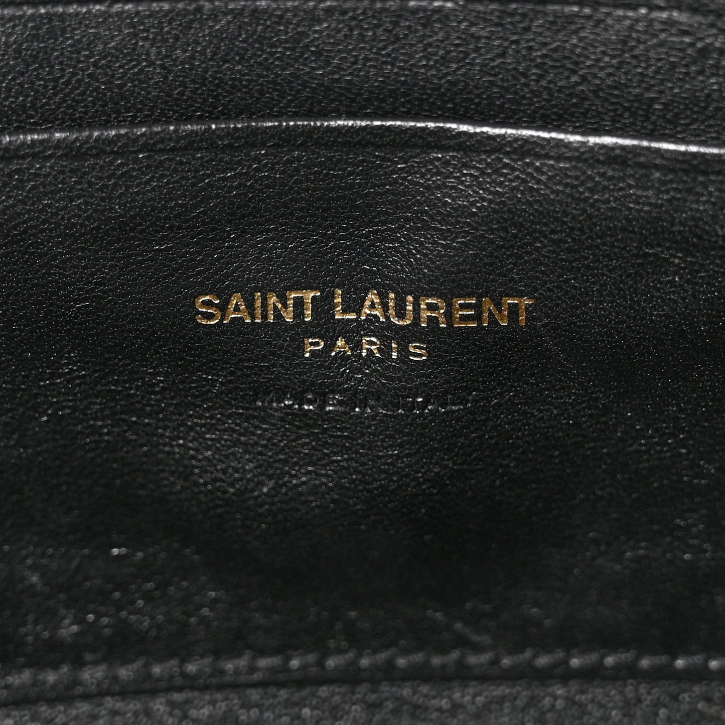 Grain De Poudre Matelasse Monogram Mini Lou Camera Bag Black