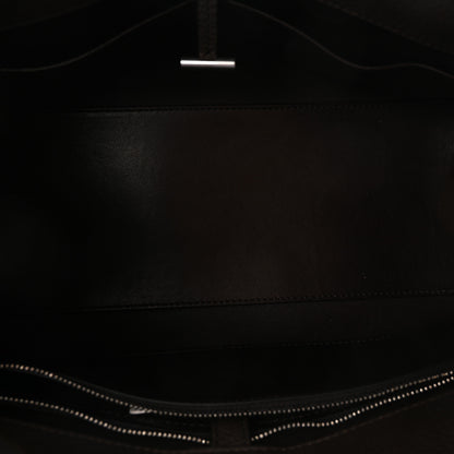 The Row Grained Calfskin Margaux Shoulder 12 Deep Brown 4 of 8