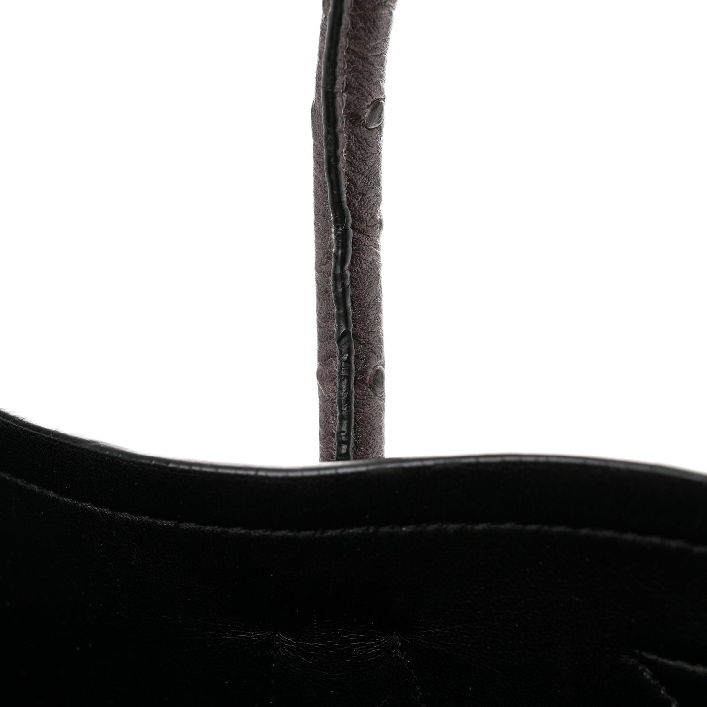 Ostrich Double Bag Grey