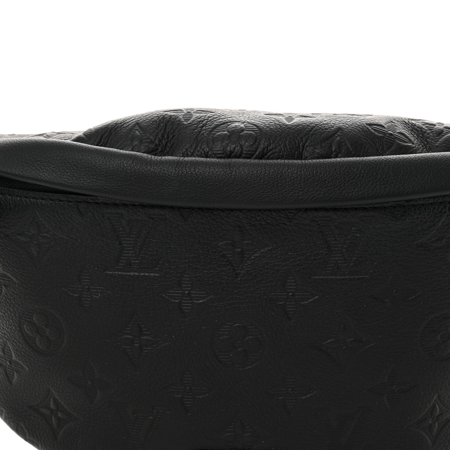 Louis Vuitton Calfskin Monogram Shadow Discovery Bumbag Black 7 of 9