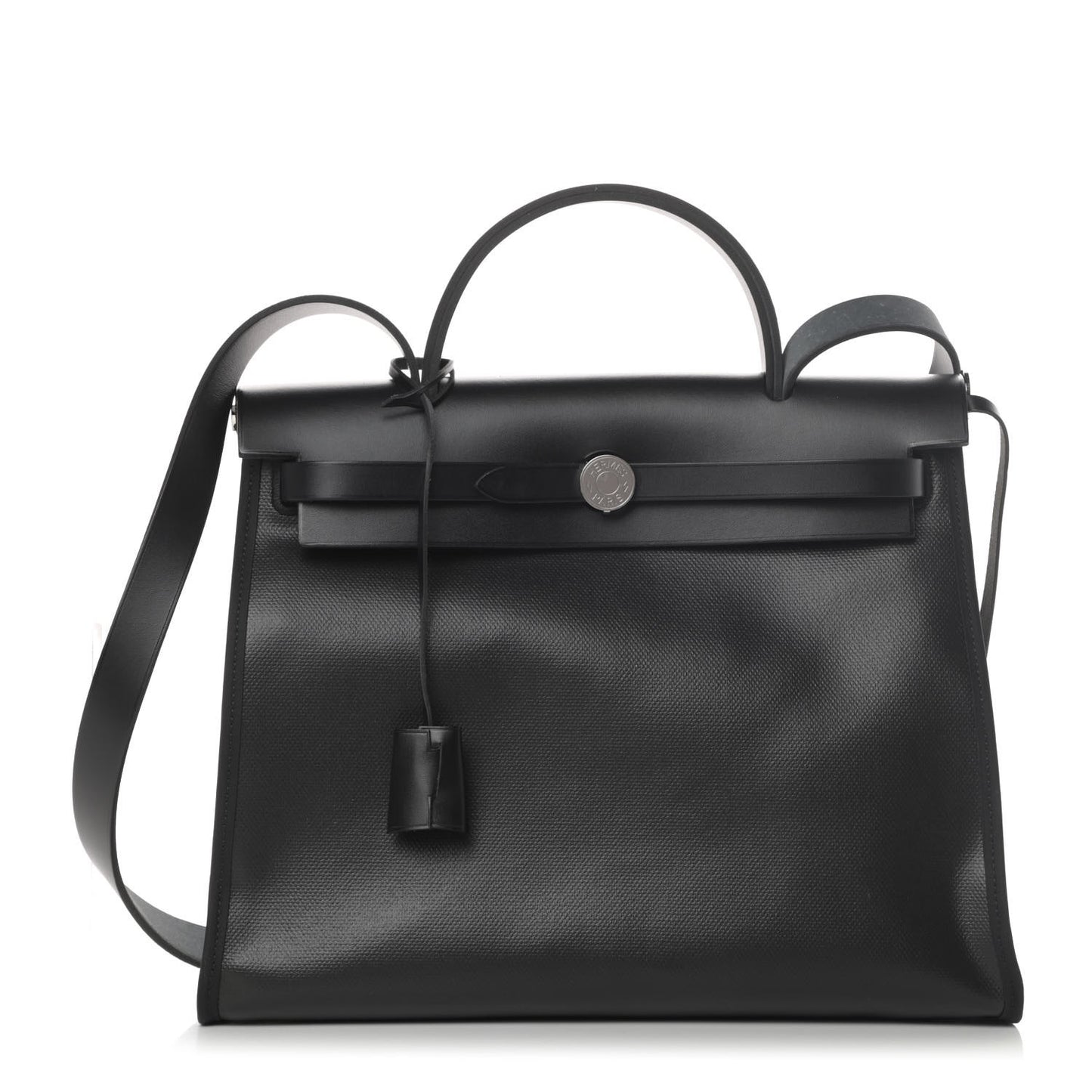 Toile H Berline Vache Hunter Herbag Zip PM 31 Black Ecru