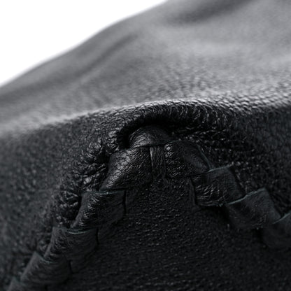 Bottega Veneta Washed Cervo Deerskin Large Hobo Black 9 of 11