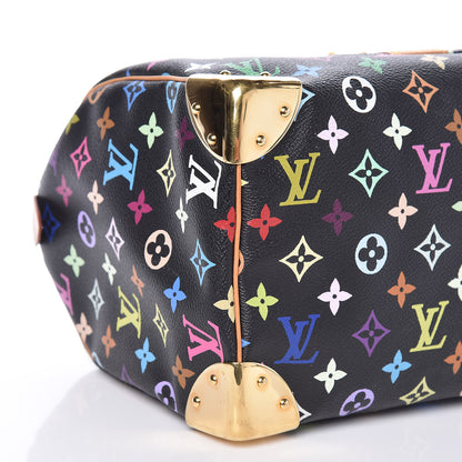 Louis Vuitton Monogram Multicolor Speedy 30 Black 8 of 9