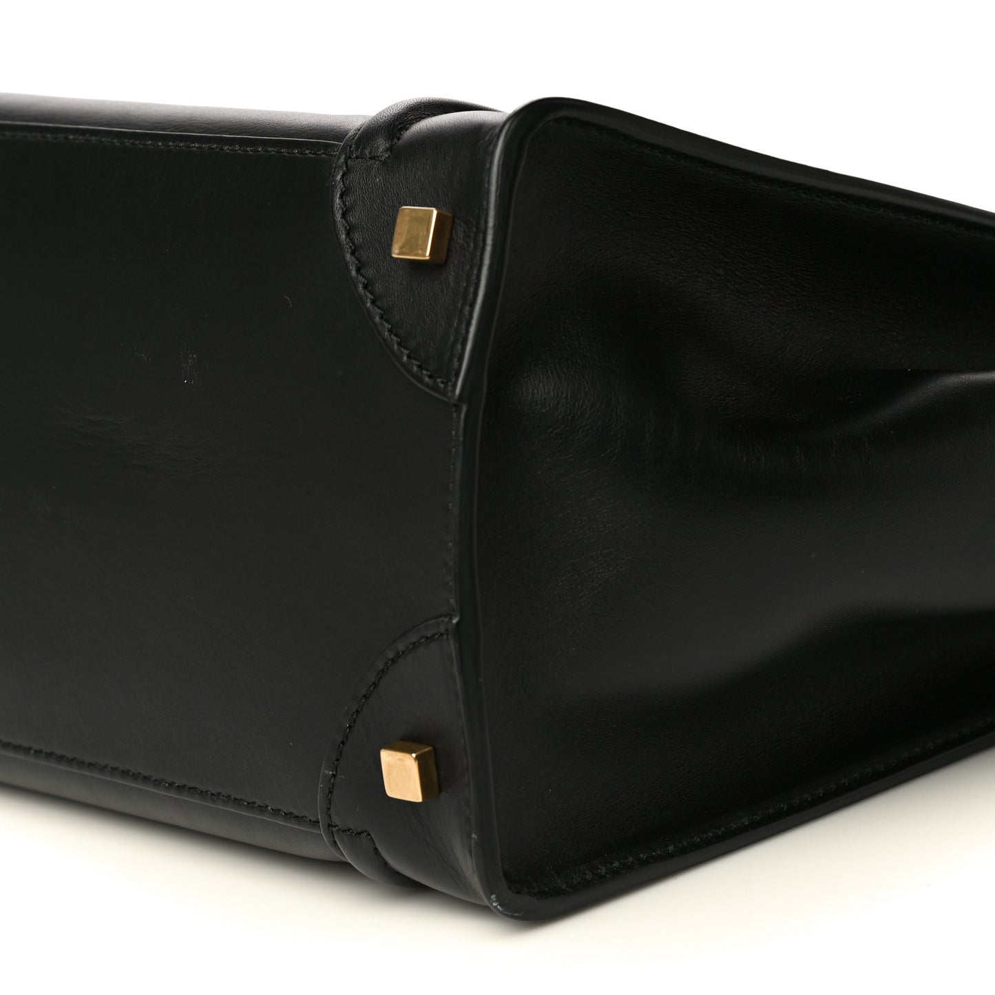 Smooth Calfskin Mini Luggage Black