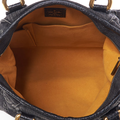 Louis Vuitton Denim Neo Cabby MM Black 4 of 9