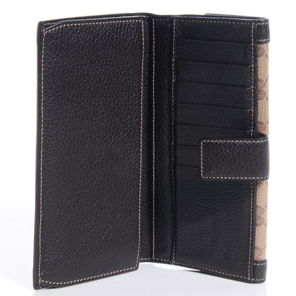 Gucci Crystal Monogram Continental Charmy Wallet Brown 5 of 7