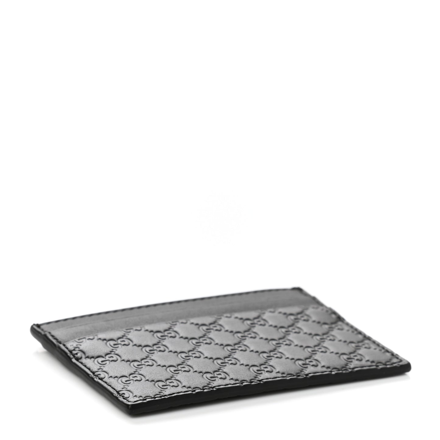 Microguccissima Card Holder Black