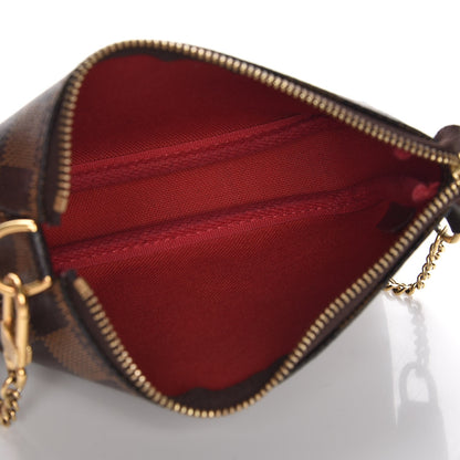 Louis Vuitton Damier Ebene Mini Pochette Accessories 6 of 7