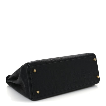 Hermes Togo Kelly Retourne 32 Black 4 of 10