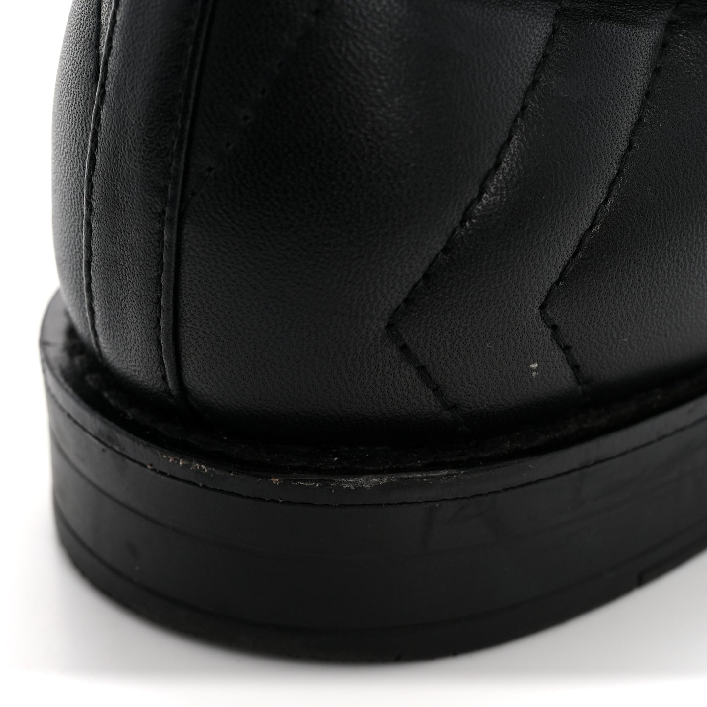 Nappa Matelasse Double G Marmont Loafers 37 Black