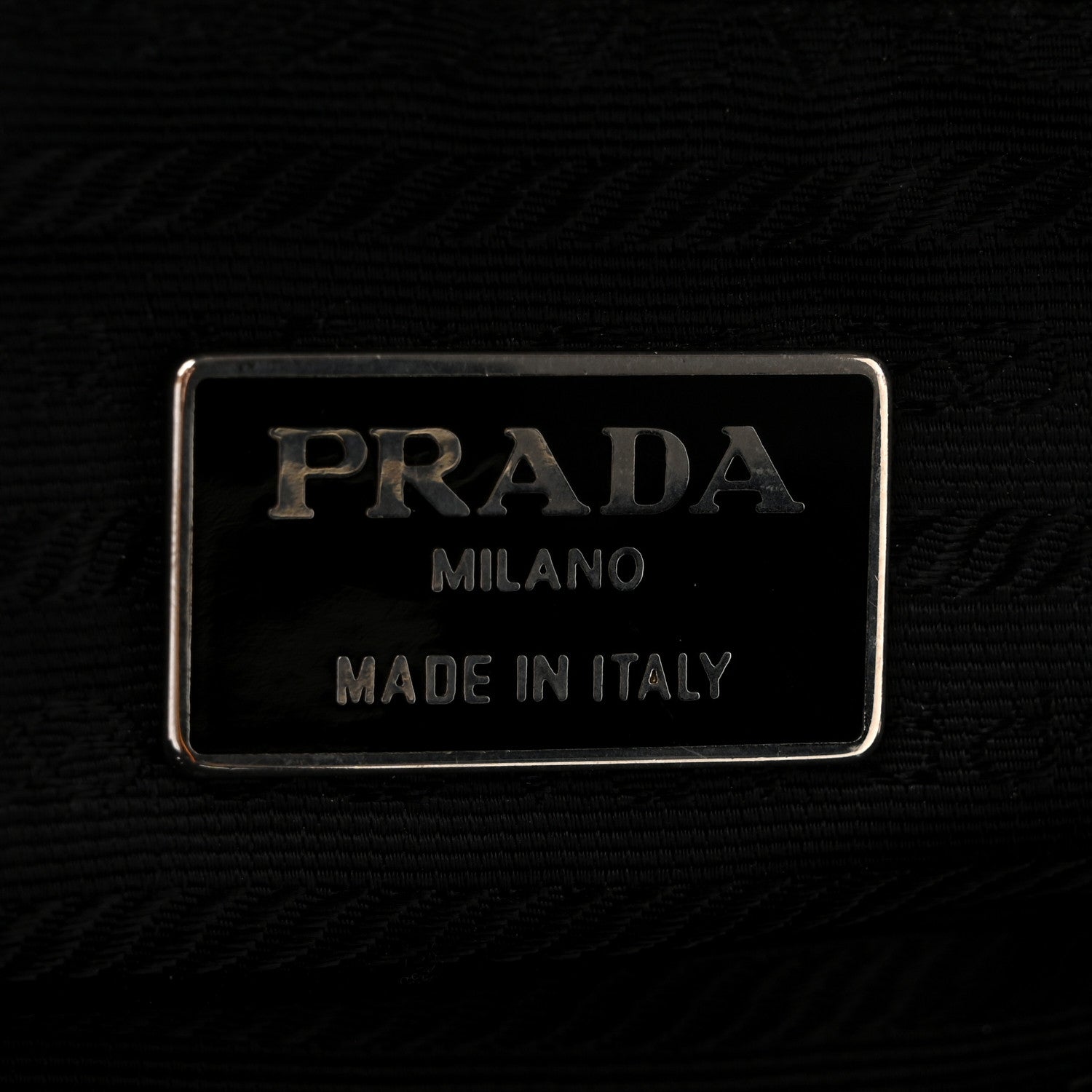 Prada Tessuto Nylon Vela Cinch Backpack Black 6 of 16