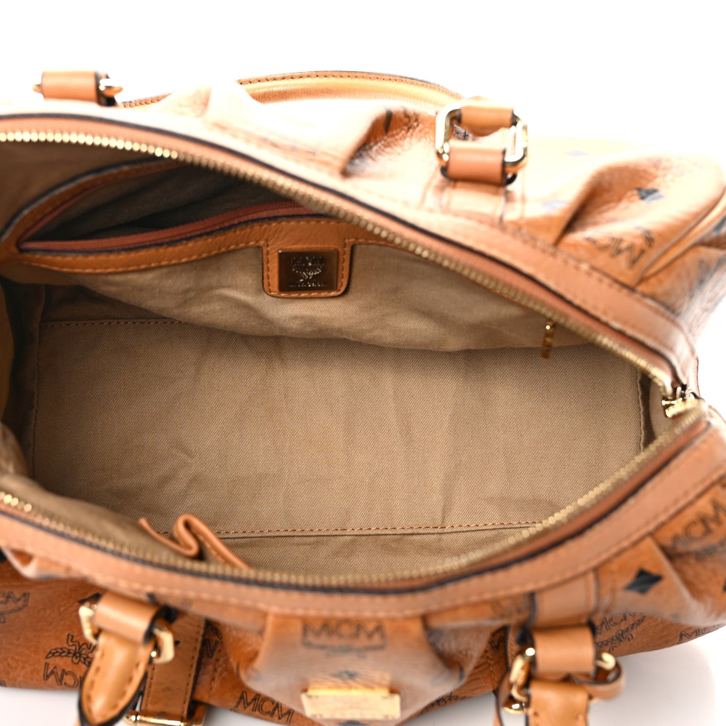 Visetos Boston Bag Cognac