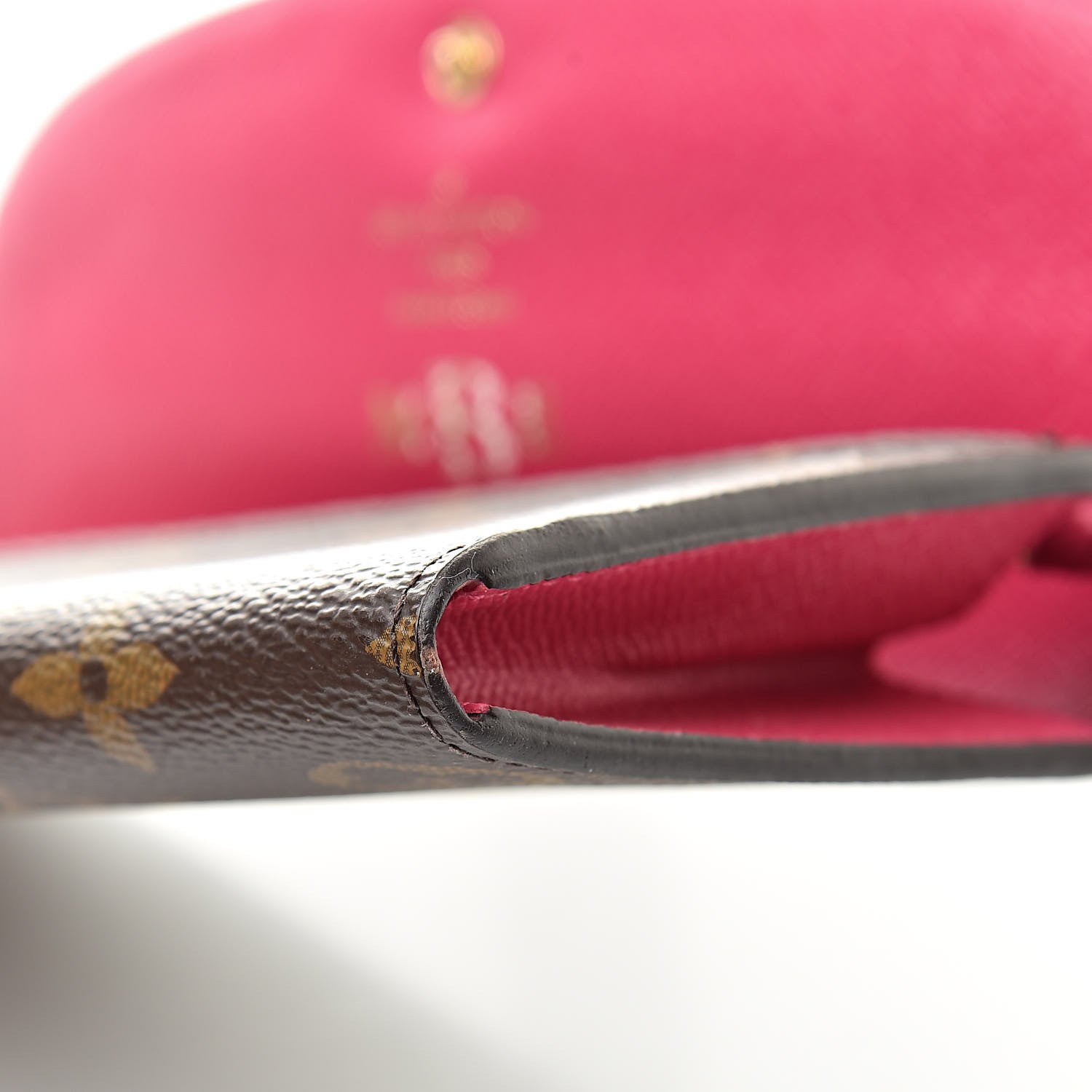 Louis Vuitton Monogram Emilie Wallet Fuchsia 10 of 11