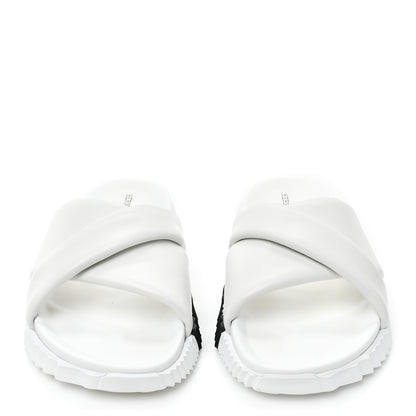 Hermes Nappa Womens Infra Sandals 37 White 2 of 10