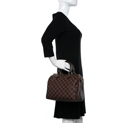 Louis Vuitton Damier Ebene Speedy Bandouliere 25 2 of 10