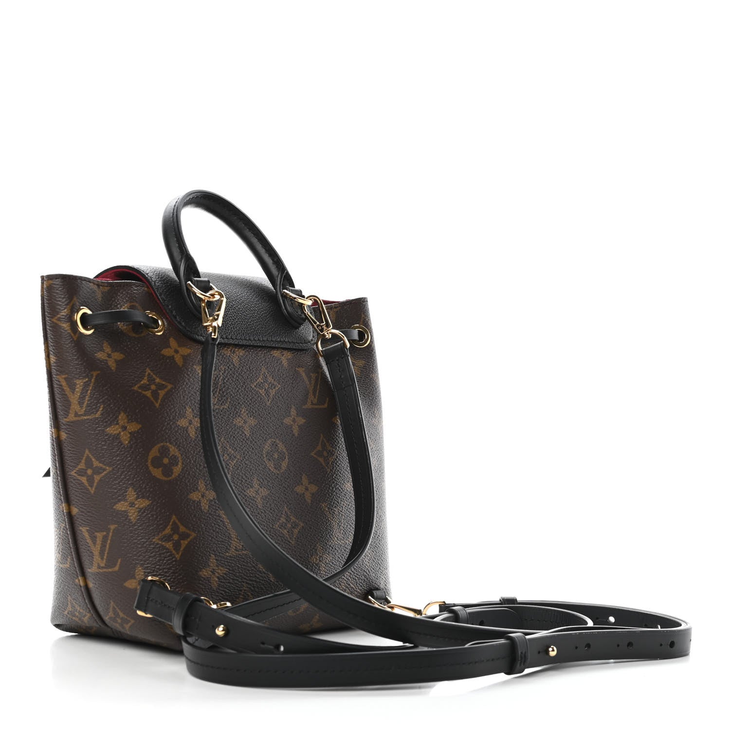 Louis Vuitton Monogram BB Montsouris NM Backpack Black 2 of 4